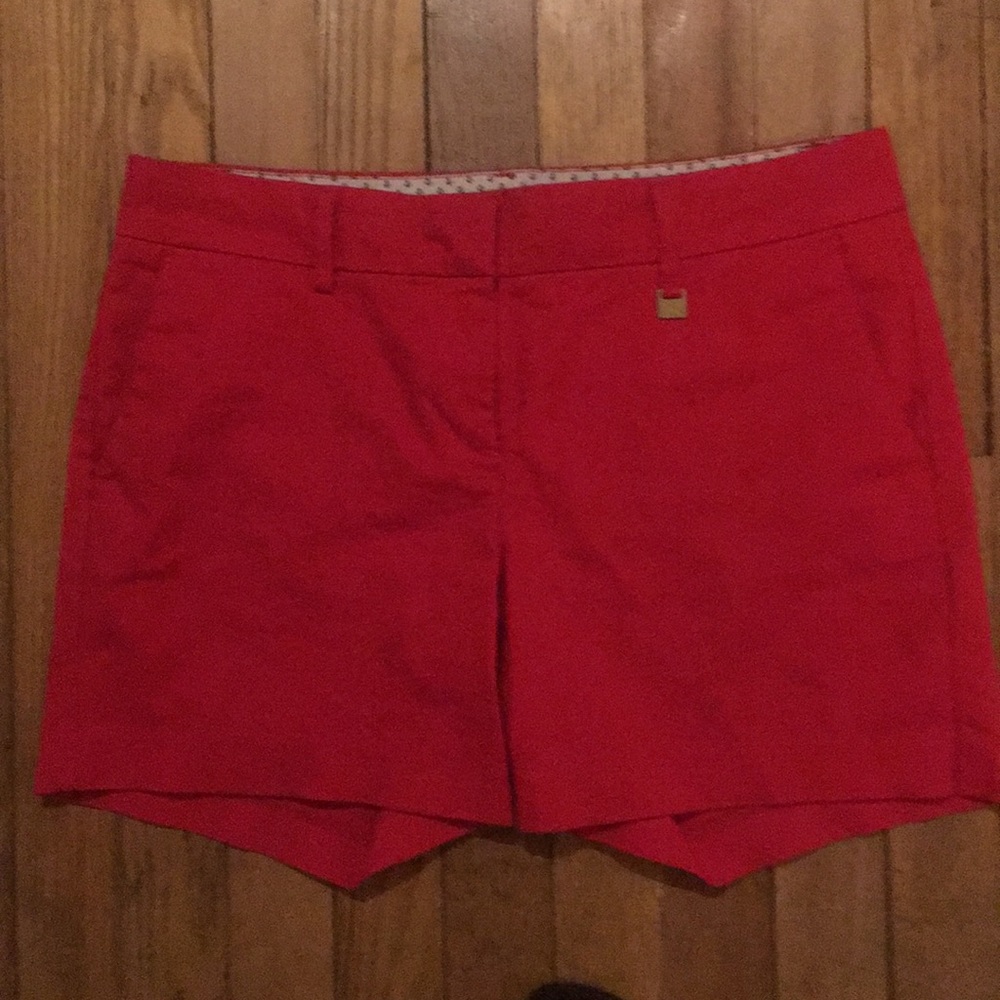 Nautical red shorts